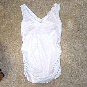 Figs White Tank Top